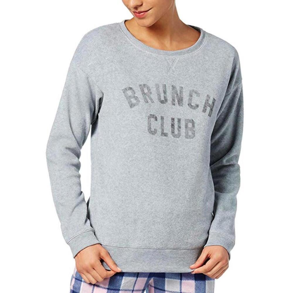 Jenni By Jennifer Moore Womens Graphic Print Pajama Top Size M